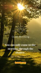 Read more about the article Good Morning…