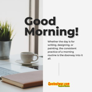 Read more about the article Good Morning…