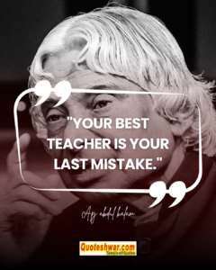 Read more about the article Your best teacher is ….