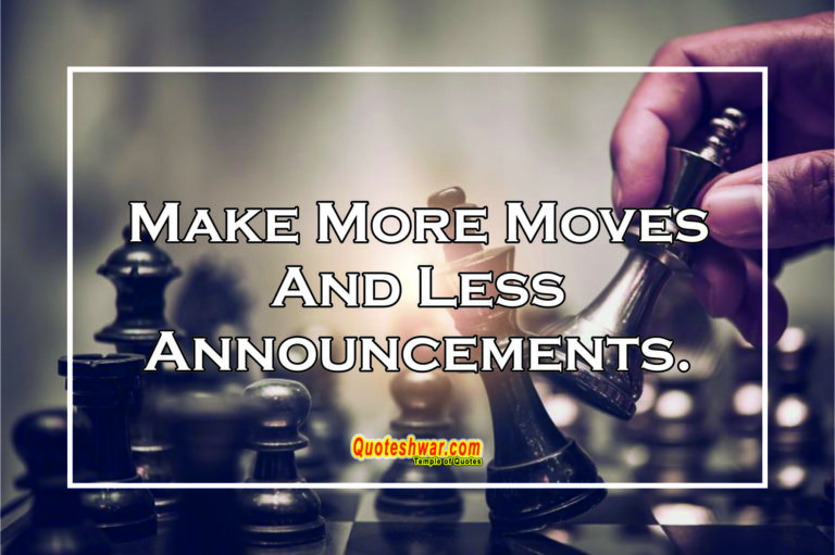 Read more about the article Make more move and….