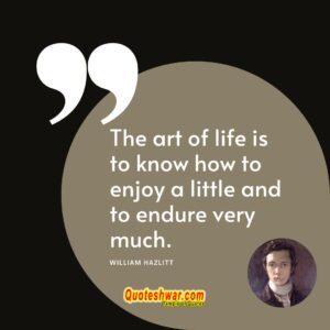 Read more about the article The art of life is….